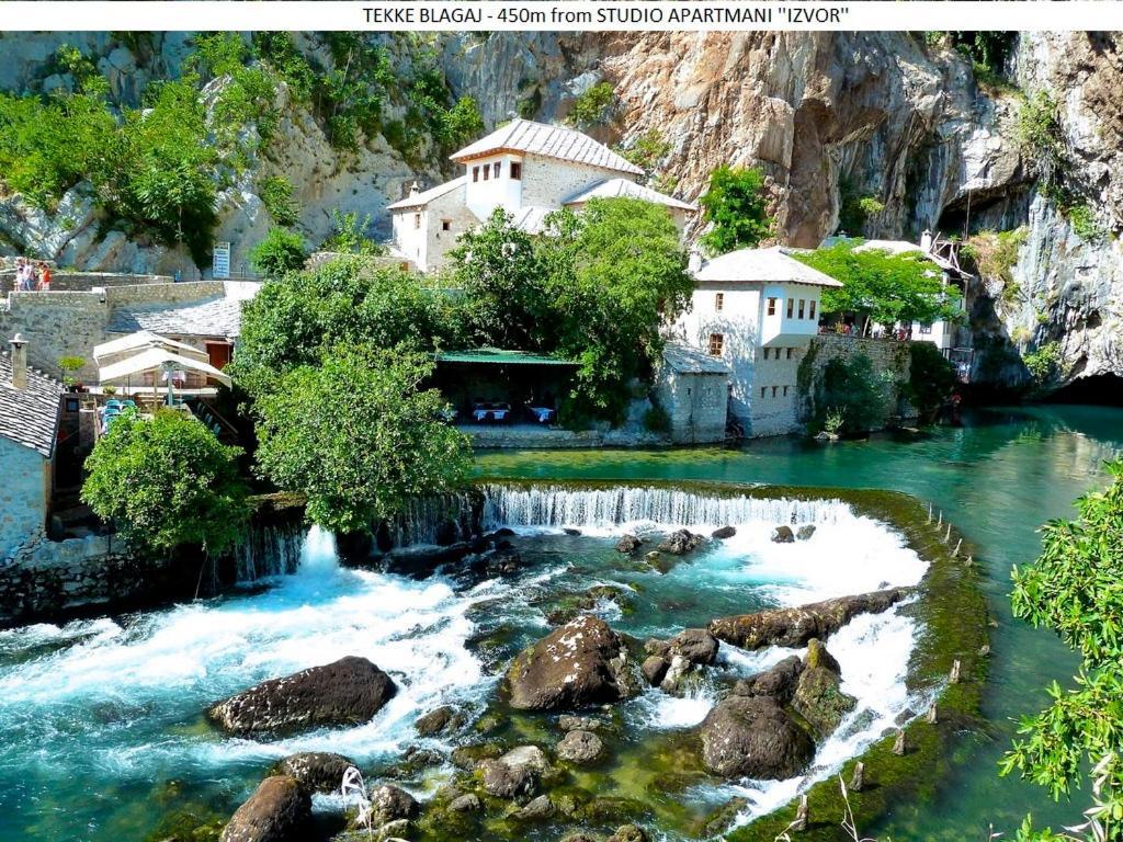 Studio Apartmani Izvor Blagaj Eksteriør bilde